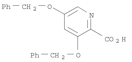 3,5-bis-(Phenylmethoxy)-2-pyridinecarboxylic acid